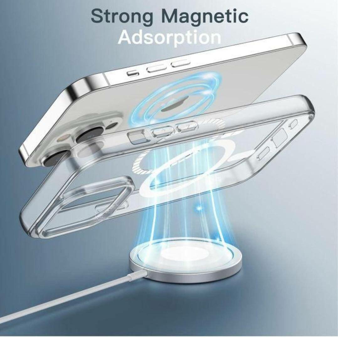 Coque MagSafe Transparente