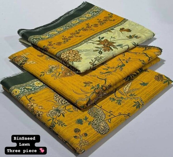 Bin saeed printed lawn