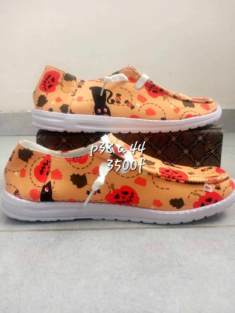 Chaussures décontractées colorées