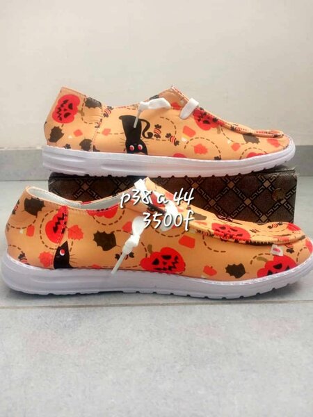 Chaussures décontractées colorées