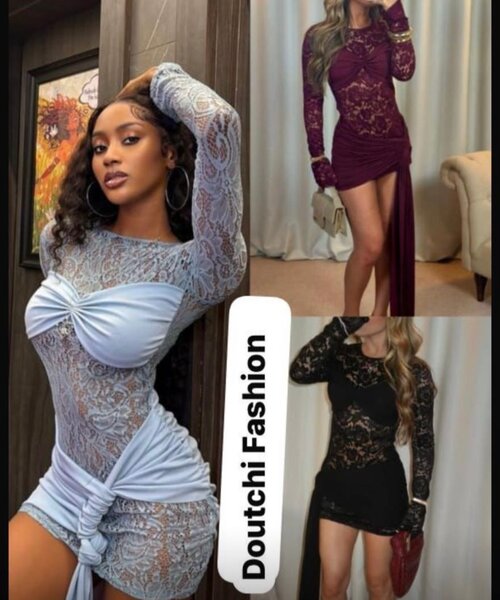 Robe en dentelle élégante