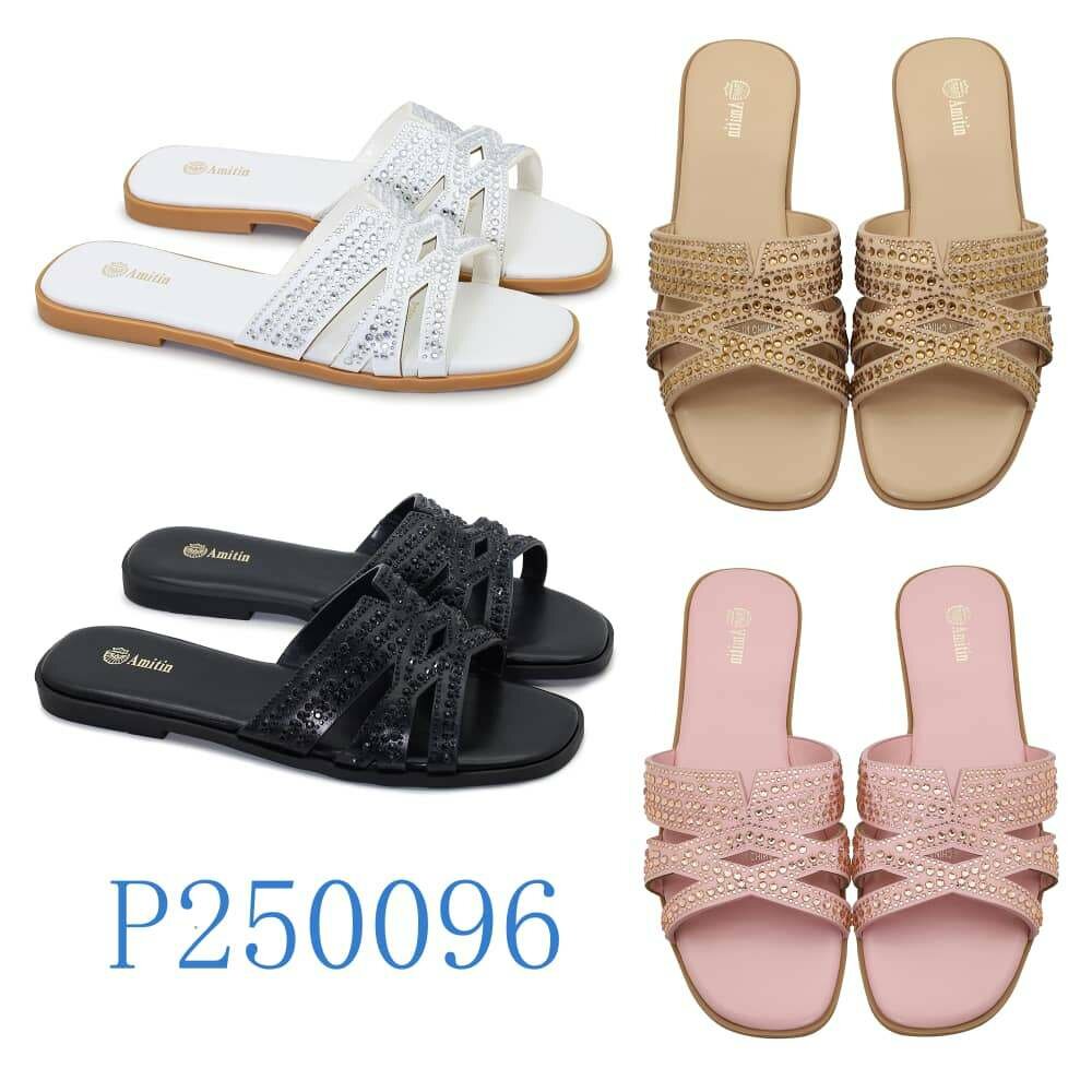 Sandales en strass élégantes