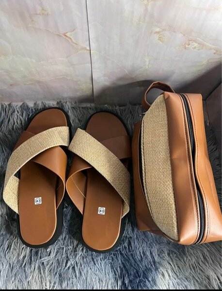 Sandales décontractées en cuir