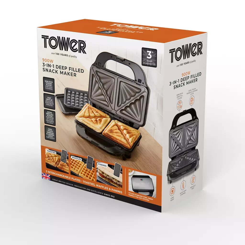 Tower 3in1 toaster