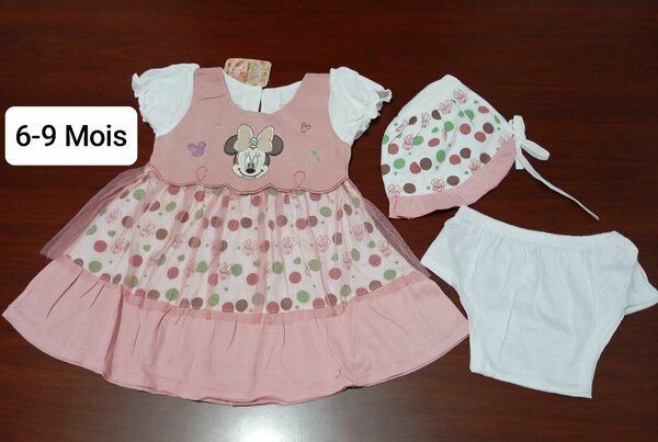 Robe Bébé Ensemble 3 Pcs