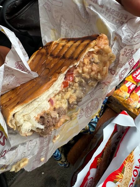 Sandwich gourmand chaud