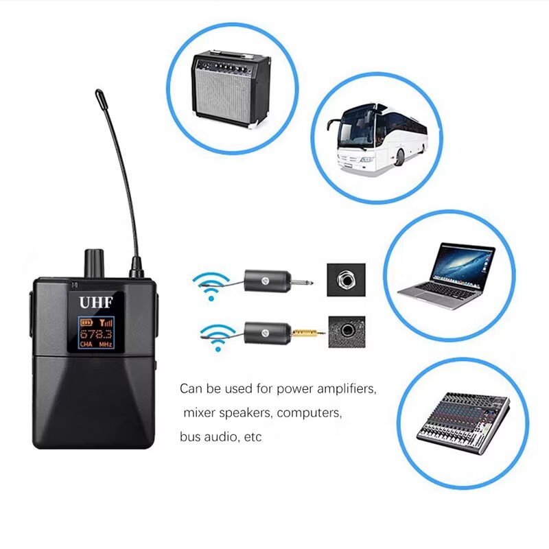 WM100B Universal Wireless Microphone - Perfect for Karaoke