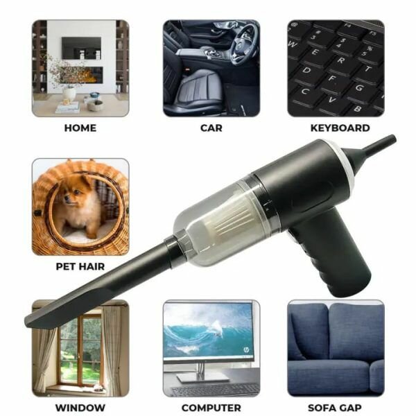 AS 228  3-in-1 Portable Vacuum Cleaner for Car & Home
