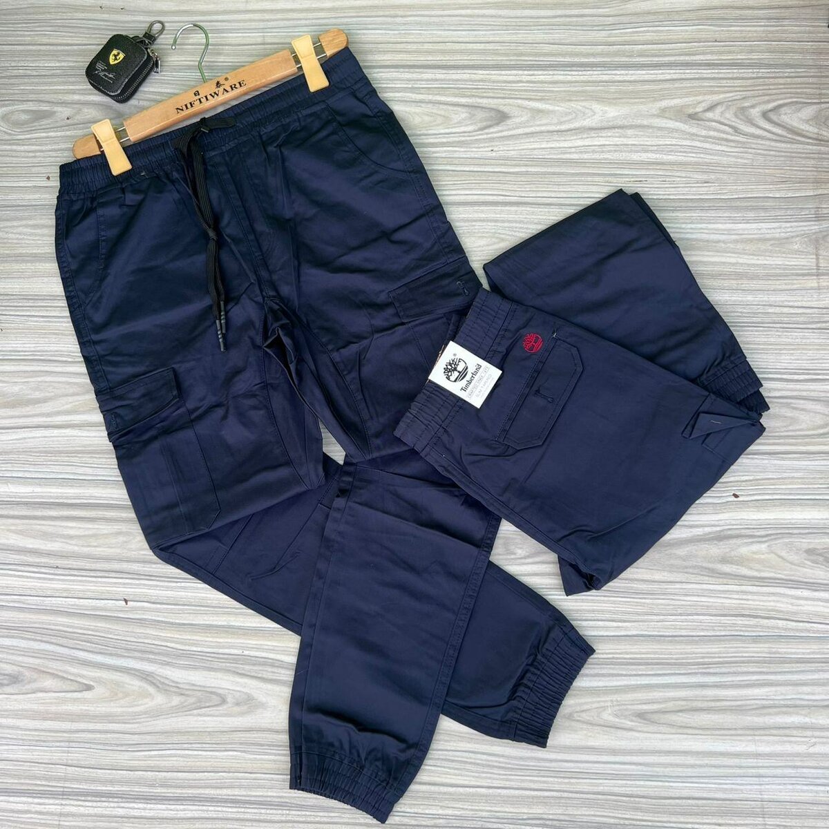 Quality side pocket trousers available