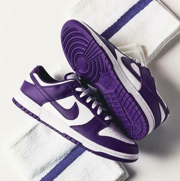 Baskets unisex violettes