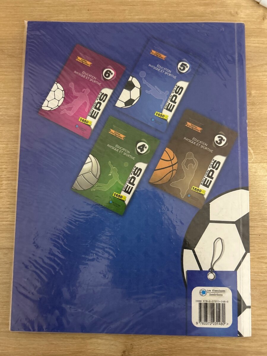 Cahier EPS Édition 2019