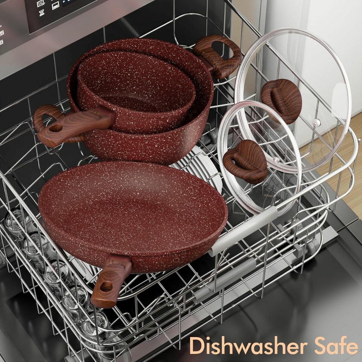 Ensemble de soupière et poêle