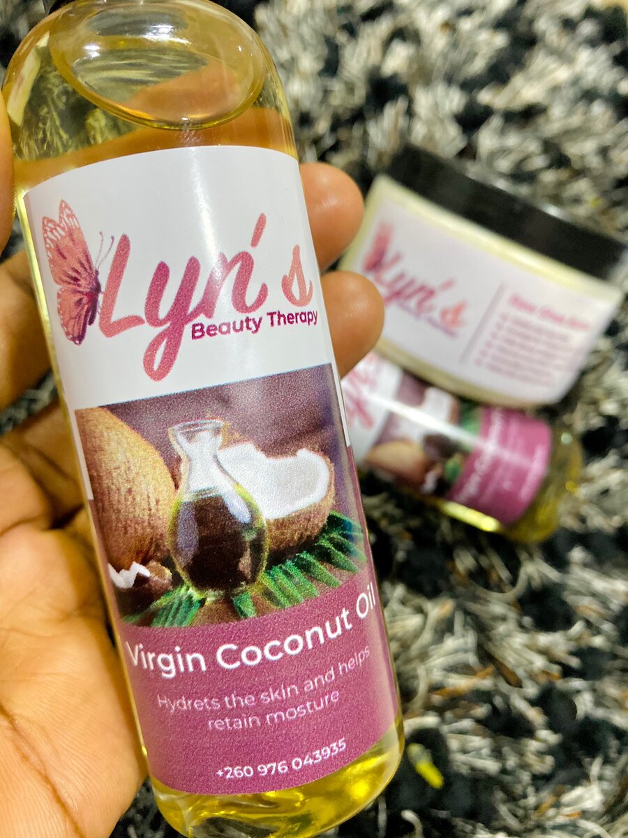 Raw shea butter & virgin coconut oil