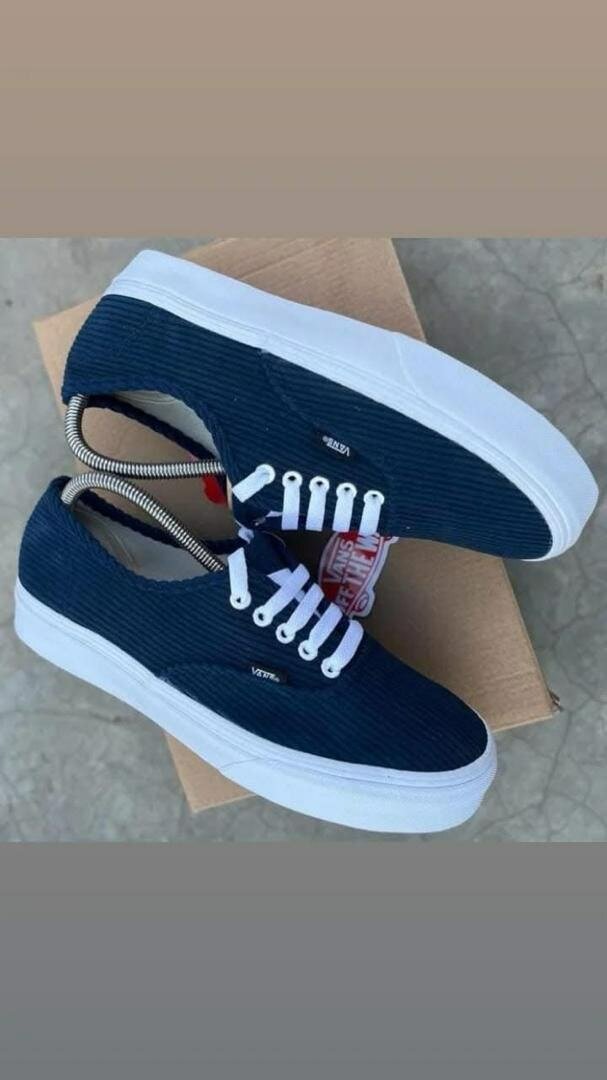 Chaussures Vans bleues unisexes
