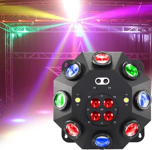 Lumière LED de scène multicolore