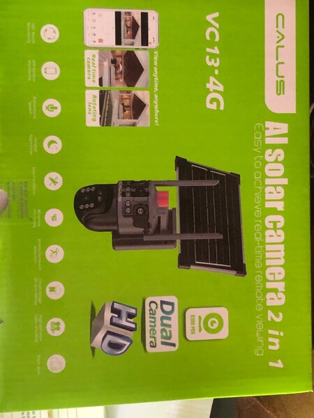 Caméra solaire HD AI 2 en 1