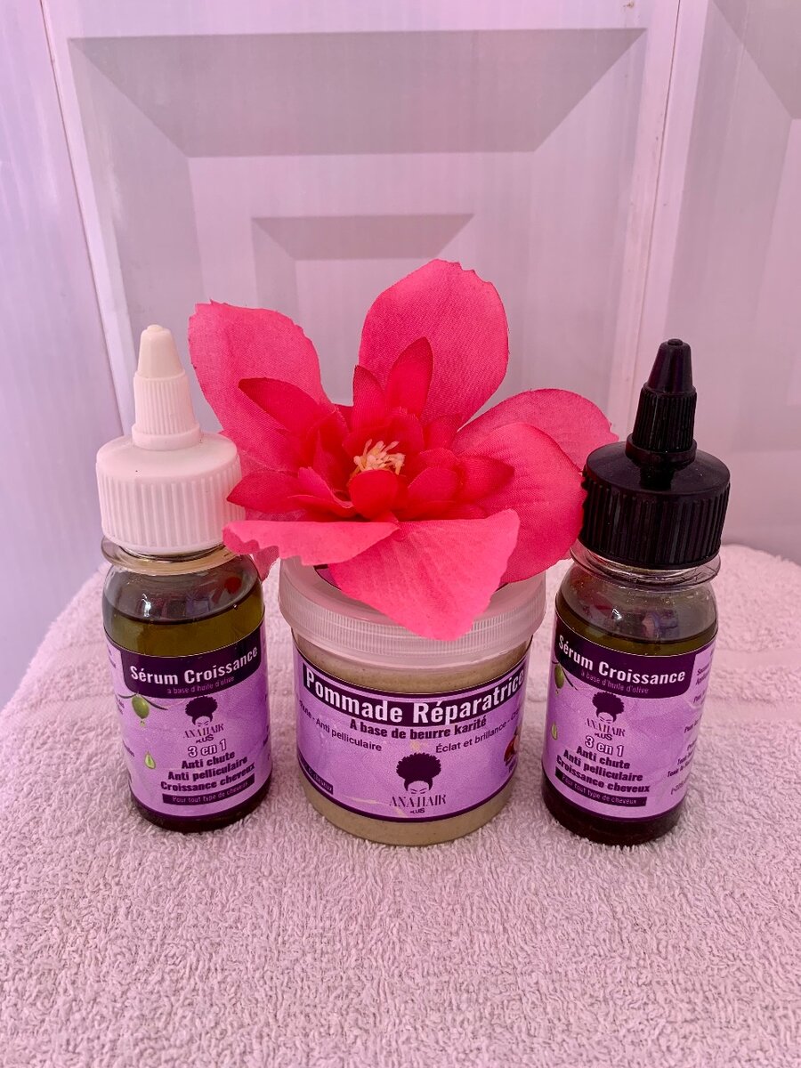 Sérum et Pommade Croissance Cheveux