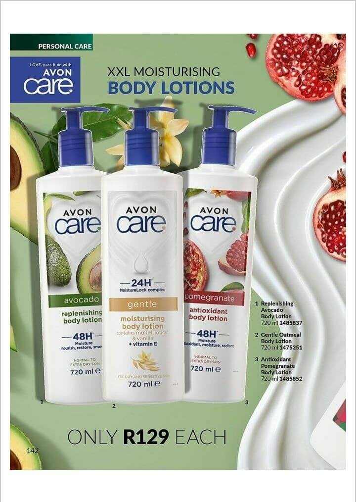 Avon Care Body Lotions