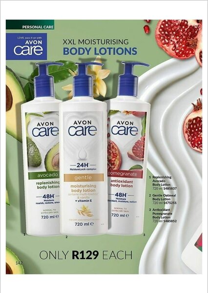 Avon Care Body Lotions