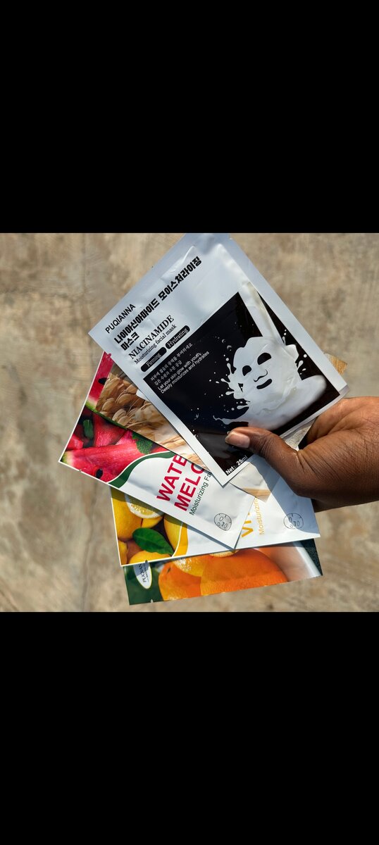 5-piece Korea Face sheet Mask