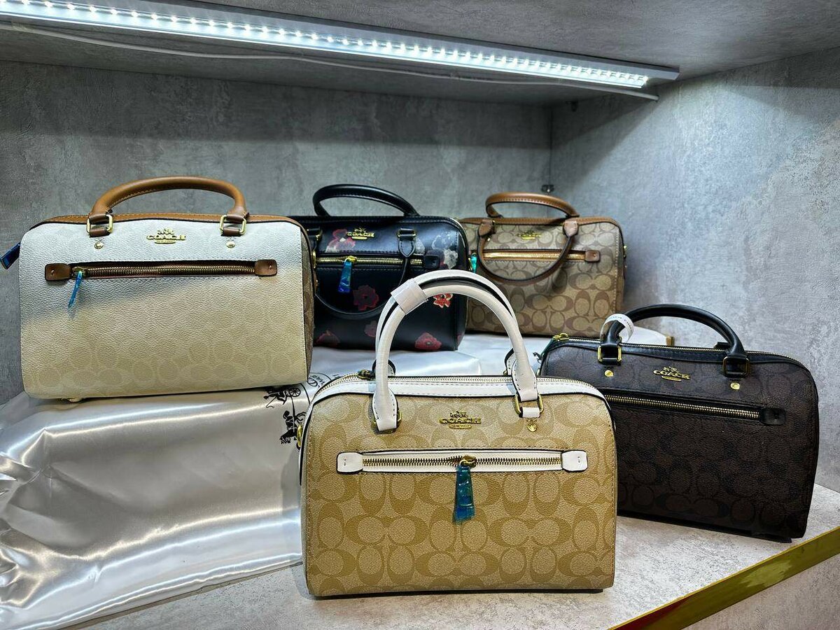 Coach premium кожа