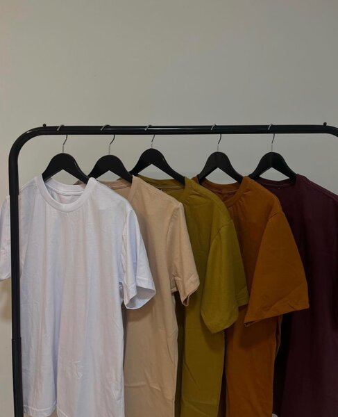 Lot de T-shirts colorés unisexe