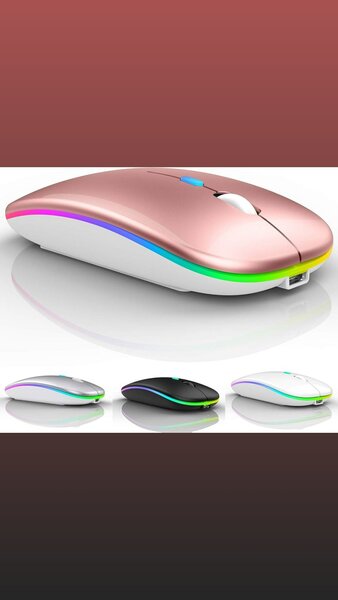 Souris Sans Fil LED Rechargeable