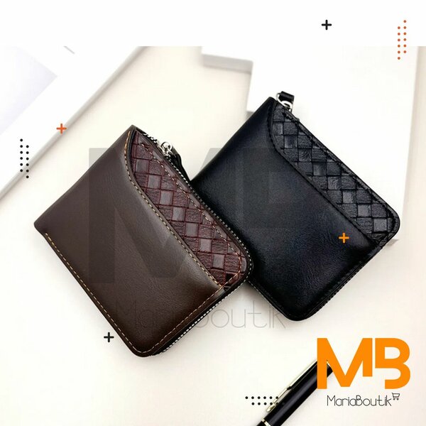 MBK Porte-carte Homme Noir