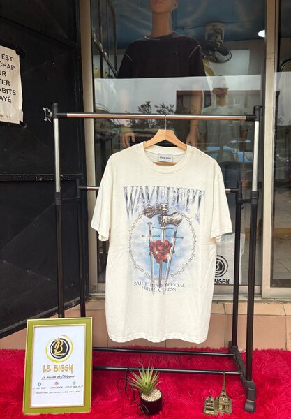 T-shirt Unisexe Imprimé Rock