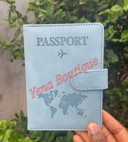 Porte-Passeport Cuir Voyage