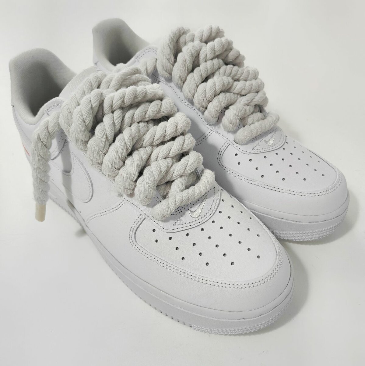 Air force blanc gros lacet