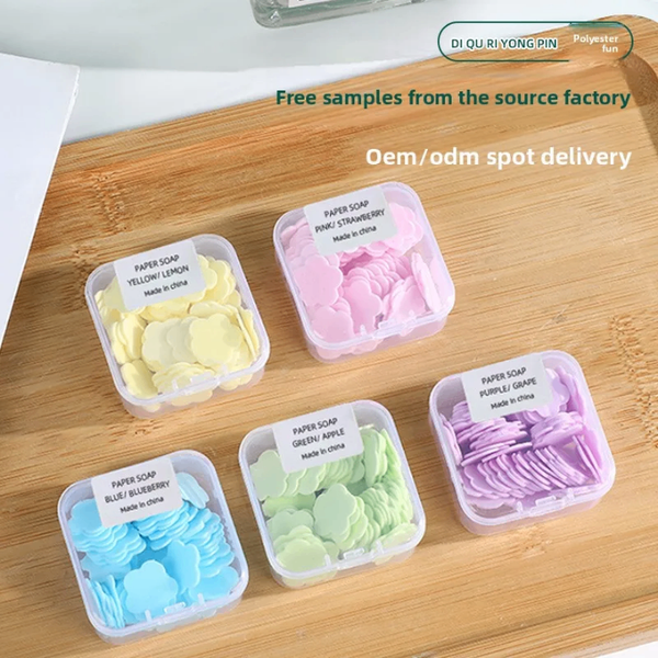 10 Savons Parfumés Portable