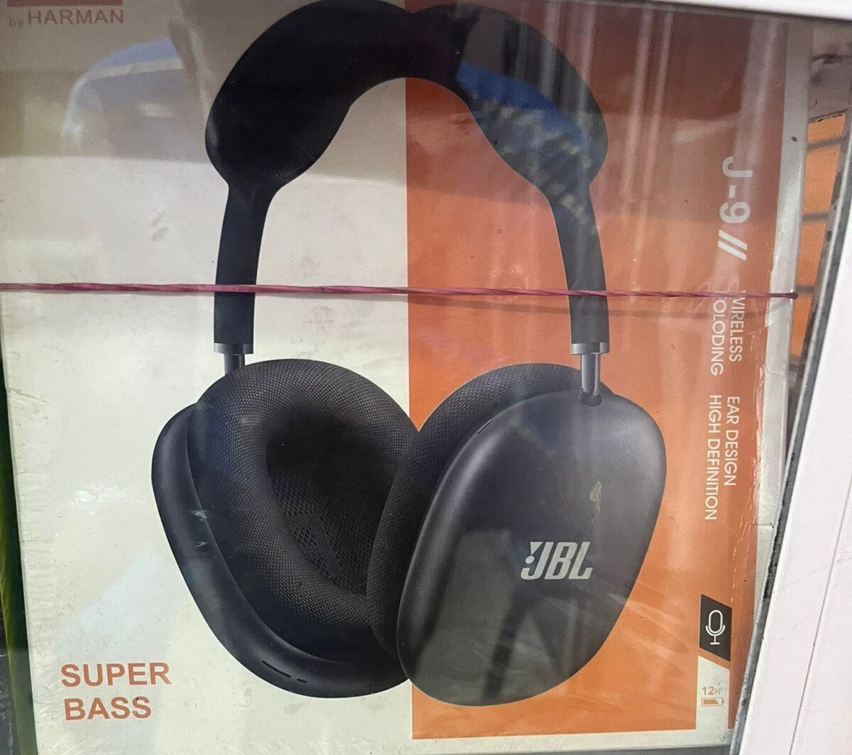 JBL super bass J-9 headphones
