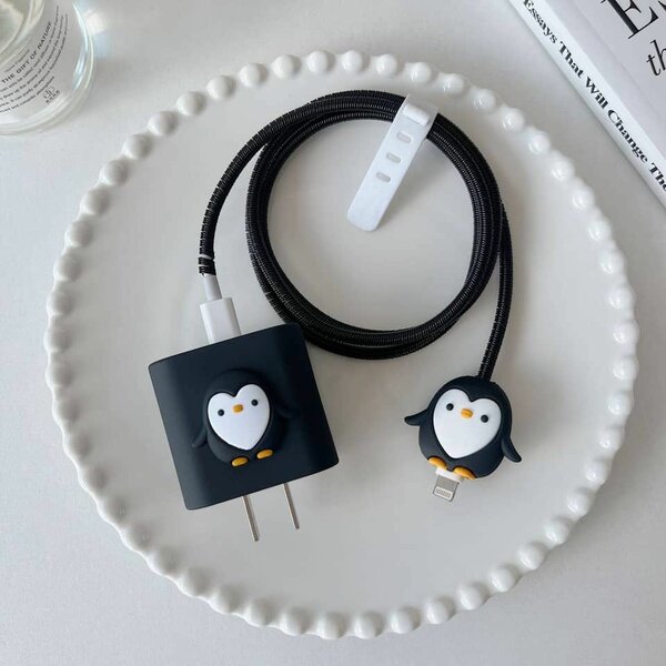 Protège chargeur Pingouin noir
