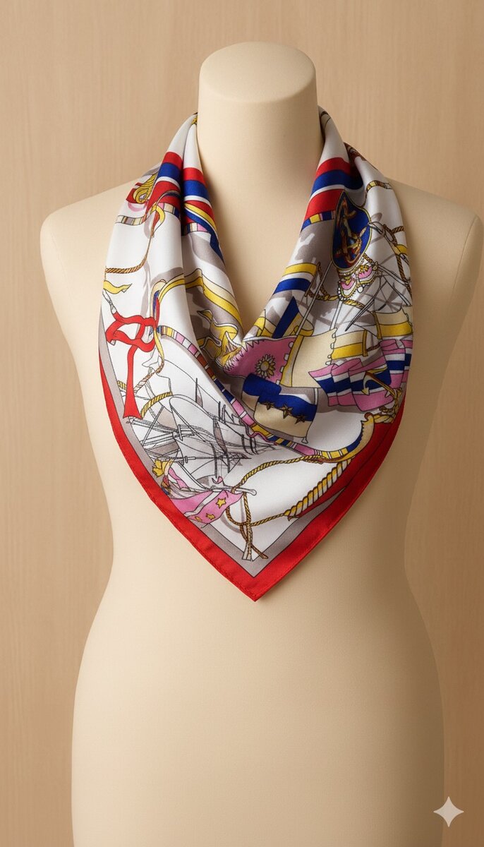 Foulard en soie élégant