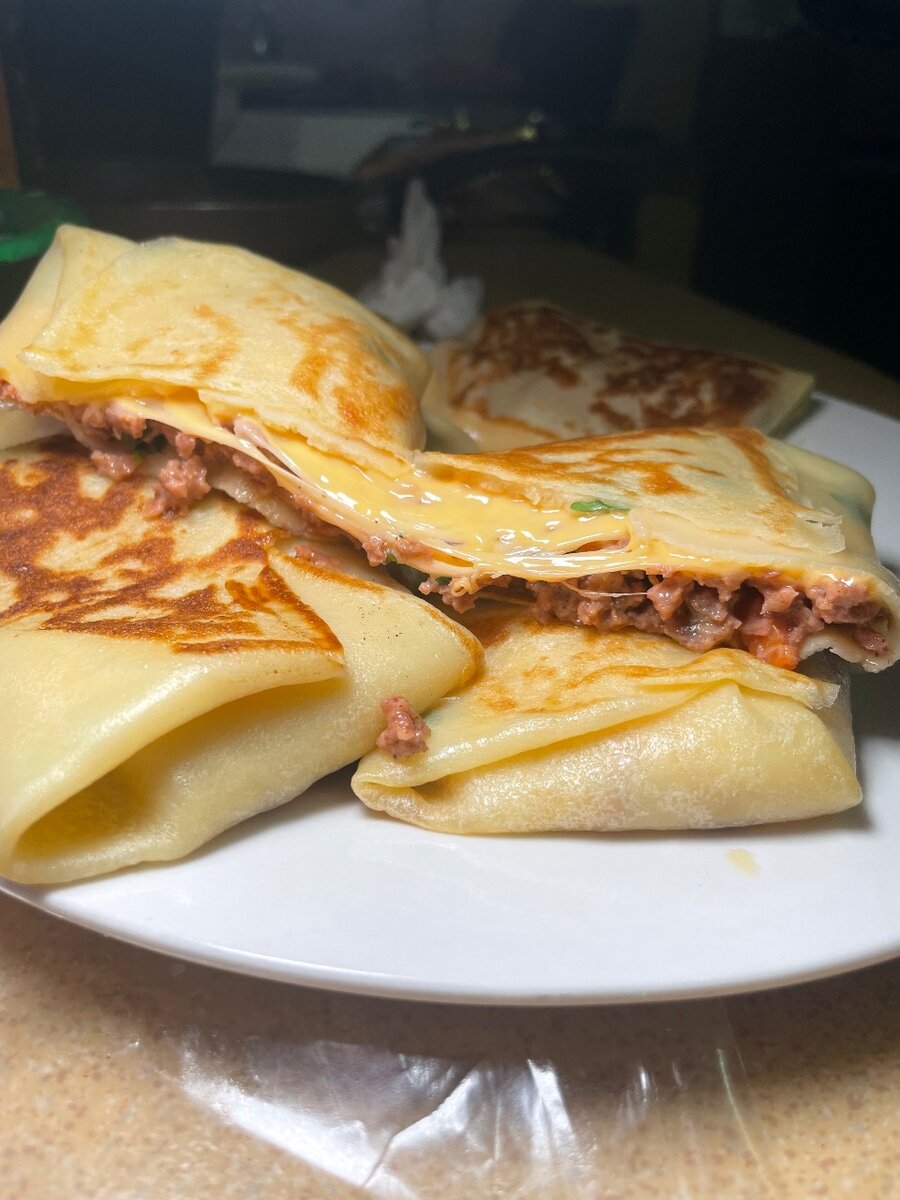 Crêpes salées