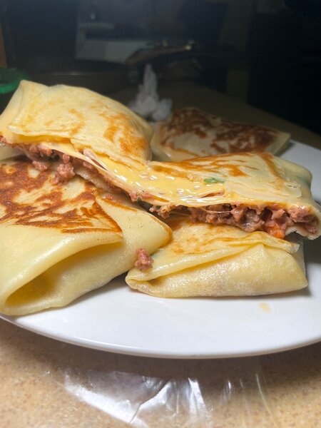 Crêpes salées