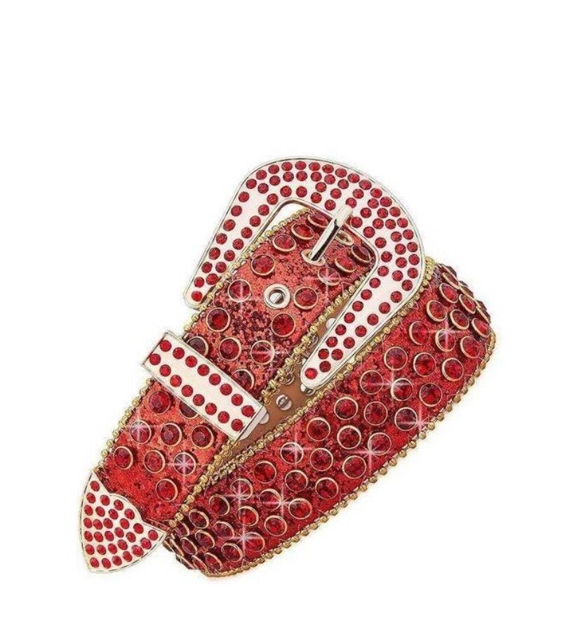 Ceinture Strass Brillante Femme