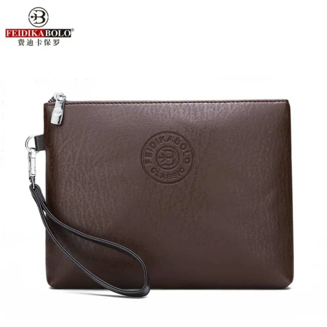 Pochette de cuir élégante