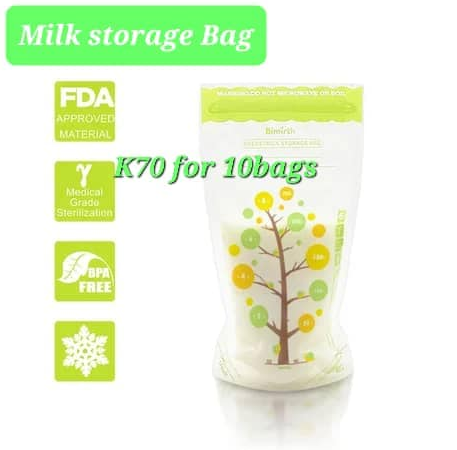 Milk storage Bag