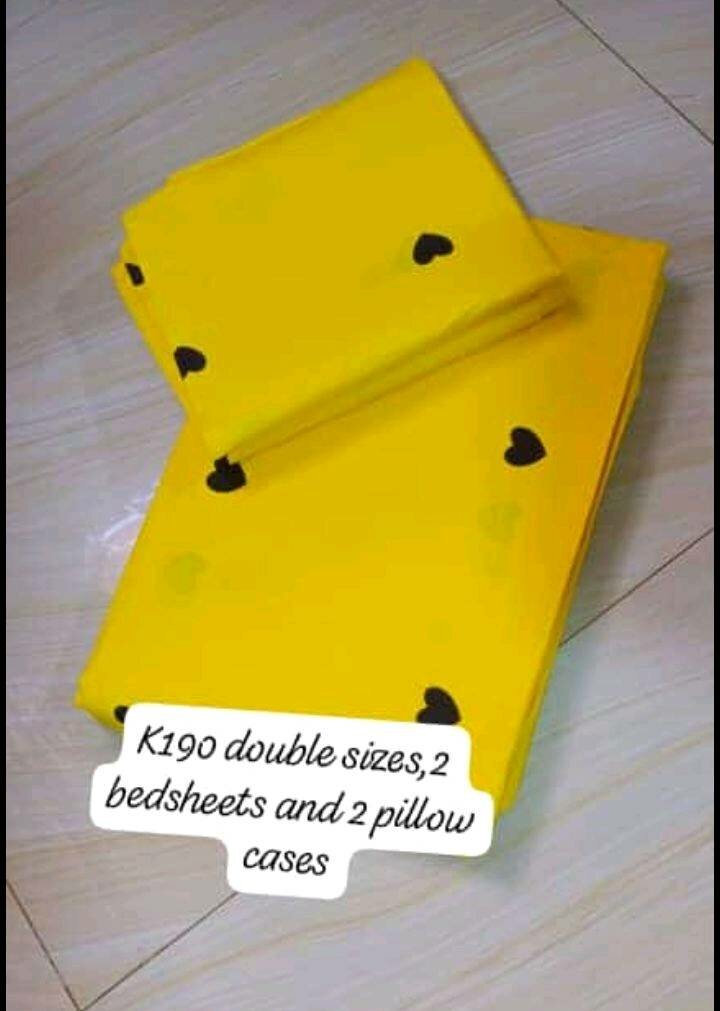 Bed linen set (2 sheets and 2 pillowcases)