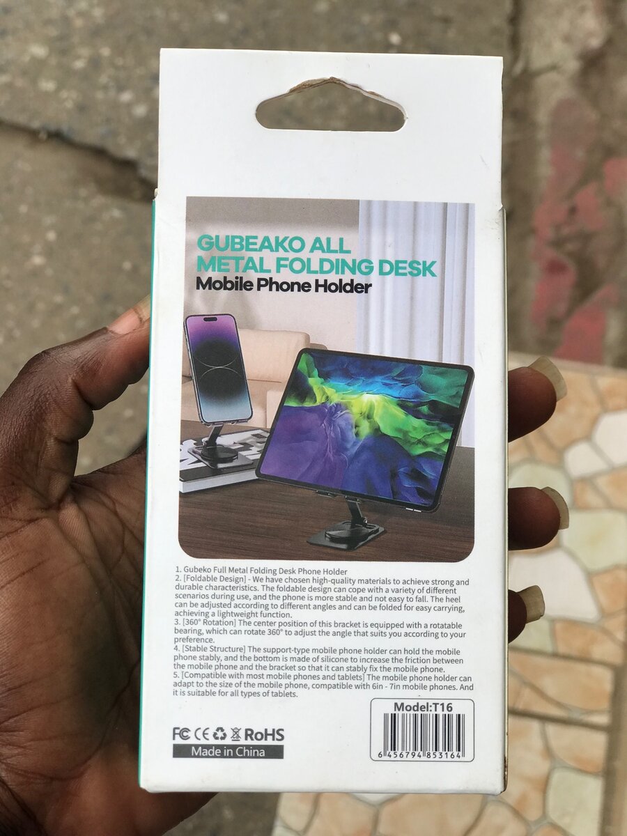 Metal Folding phone holder