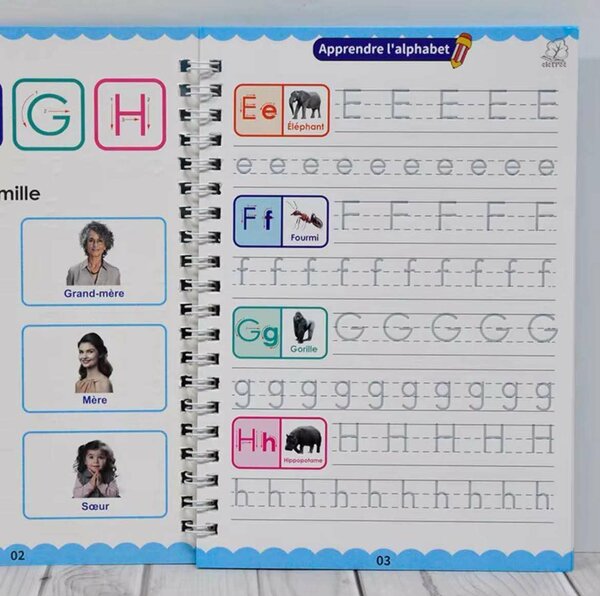 Cahiers d'exercice maternelle