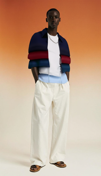 Chemise élégante en coton pour hommes