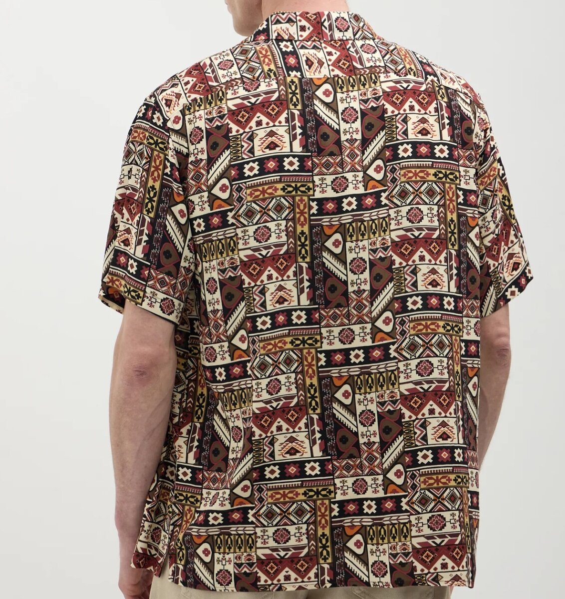 Chemise Homme à Motif Éthnique