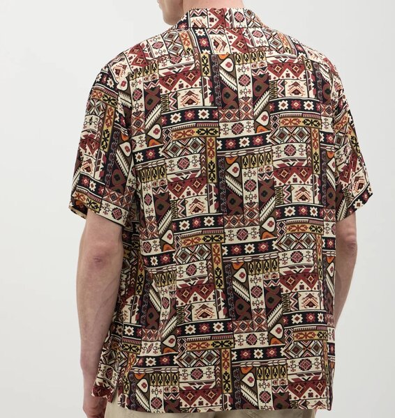 Chemise Homme à Motif Éthnique