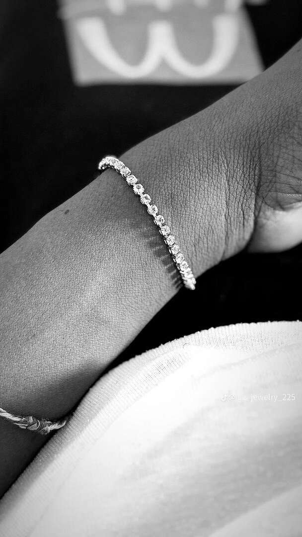 Bracelet en diamant élégant