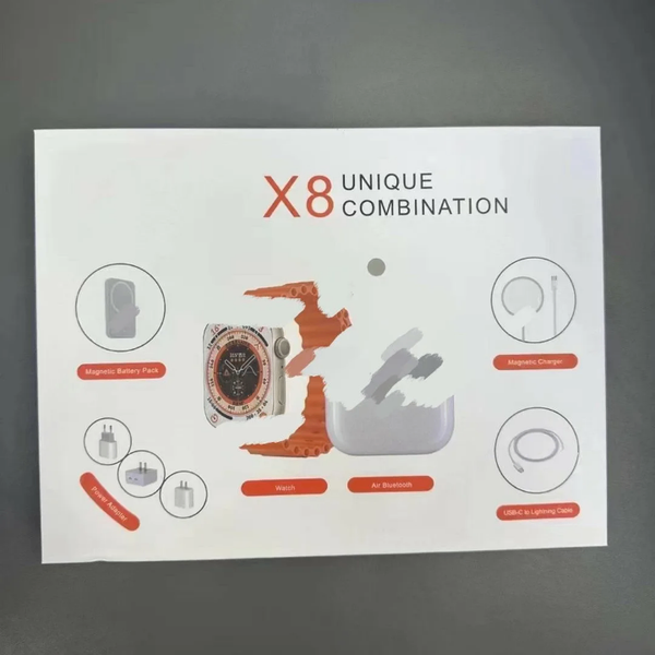 La montre connectée X8.