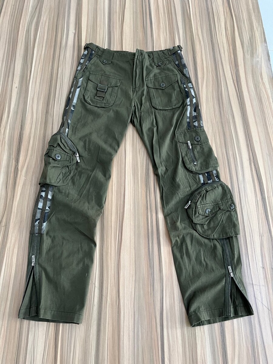 Army Green Cargo Pants