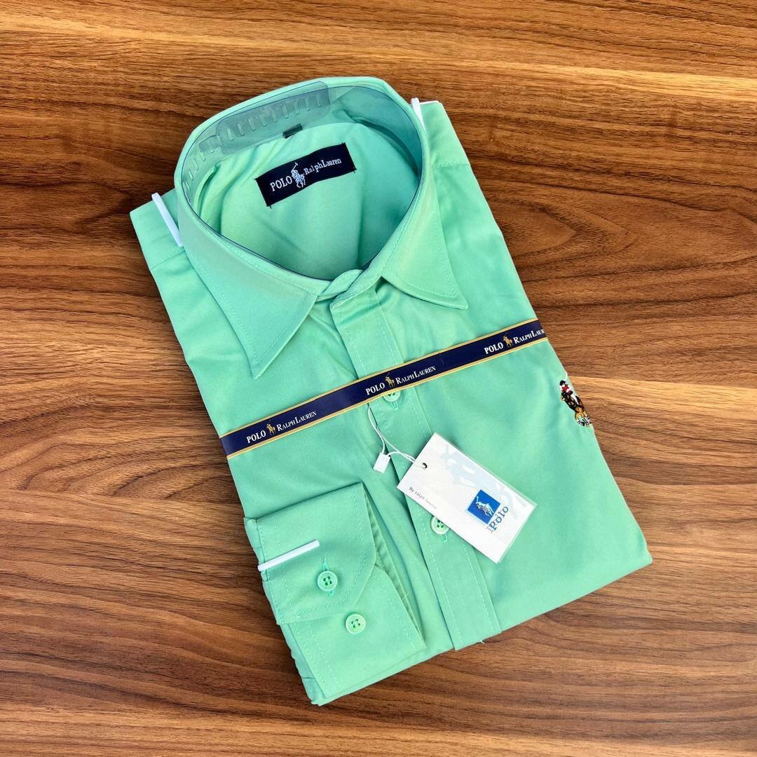 Polo plain long sleeves